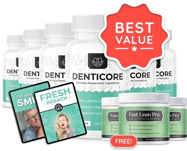 DentiCore 6 Bottles package
